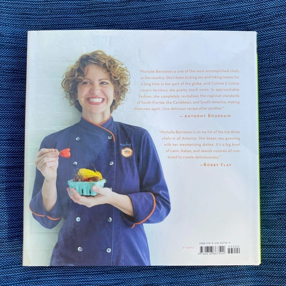 Cuisine a Latina Michelle Bernstein autograph cookbook